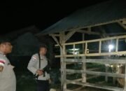 Polsek Sekotong Gelar Patroli Malam Cegah Kriminalitas 3C di Kandang Ternak