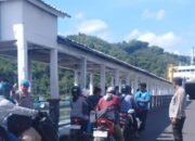 KMP Rama Giri Nusa Berangkat dari Lembar Menuju Padangbai dengan 114 Penumpang