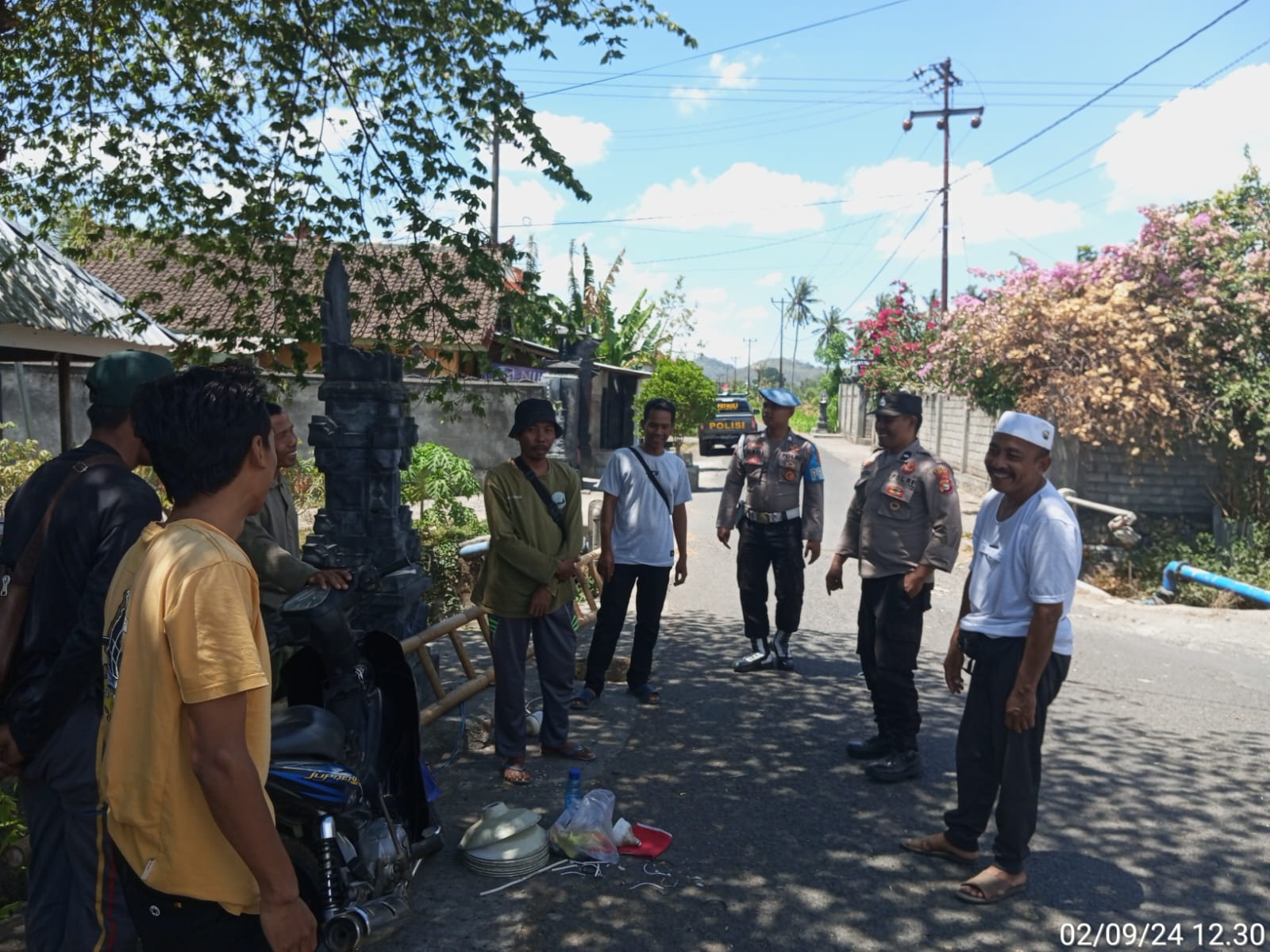 Dialog Interaktif, Polsek Lembar Bangun Komunikasi dengan Warga