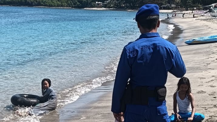 Keamanan Laut Senggigi Dijaga Ketat, Ini Langkah Satpolairud Lombok Barat