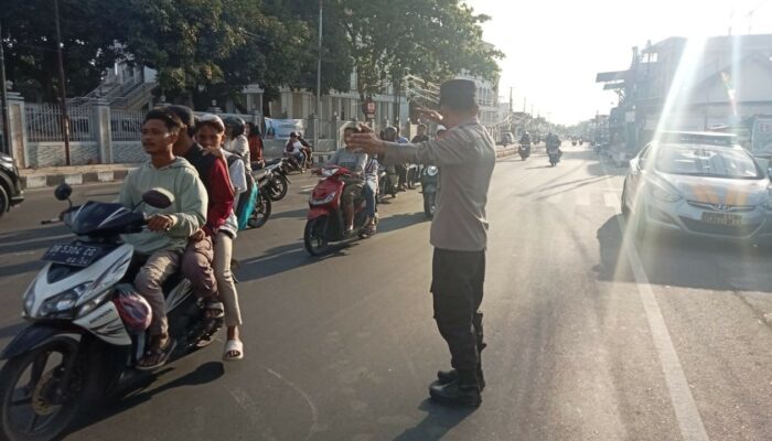 Kepolisian Kediri Lakukan Rawan Sore untuk Atasi Kemacetan