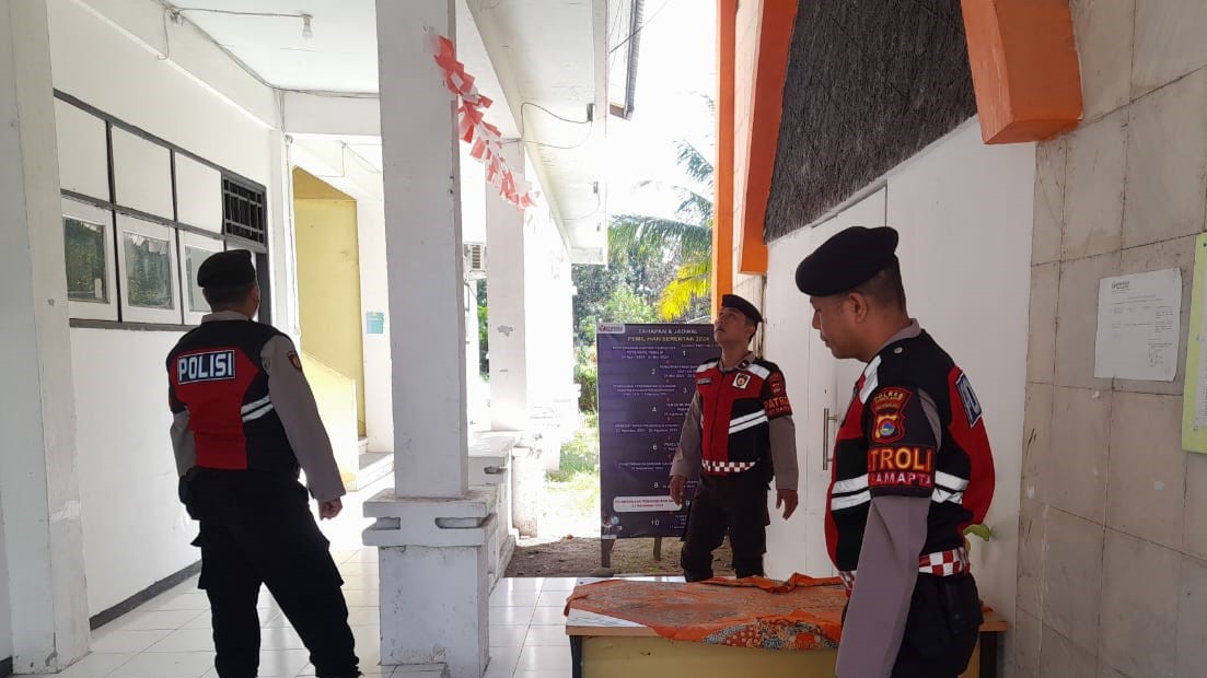 Menjaga Kamtibmas, Patroli Polres Lombok Barat di Tengah Persiapan Pemilukada