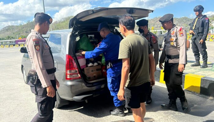 Operasi Puri Agung II 2024: Satpolairud Lombok Barat Jaga Keamanan Penyeberangan