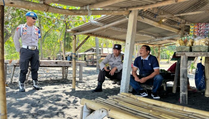 Pantai Induk Terpantau Aman, Himbauan Kapolsek Gerung untuk Liburan yang Nyaman