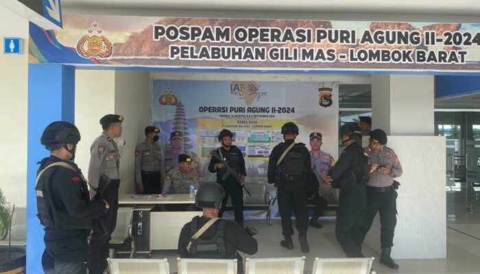 Polisi Perketat Keamanan Pelabuhan Gili Mas Jelang IAF ke-2