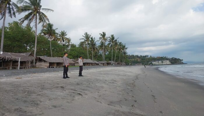 Polisi Tingkatkan Keamanan Wisatawan di Pantai Senggigi, Lombok Barat