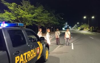 Polsek Gerung Antisipasi 3C dan Balap Liar di Jalur Bypass