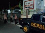 Polsek Gerung Gelar Patroli Rutin, Cegah Kejahatan 3C di Objek Vital dan Perumahan