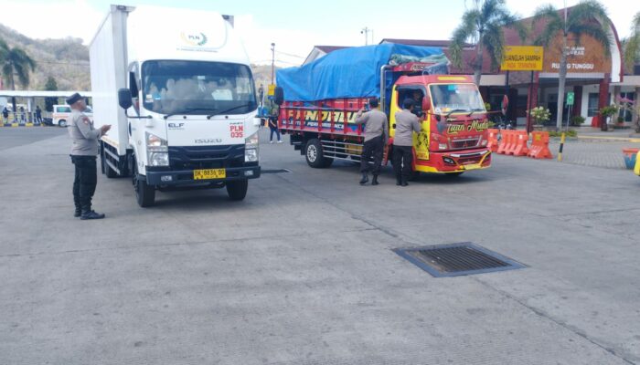 Polsek Kawasan Pelabuhan Lembar Jamin Keamanan dan Kelancaran Aktivitas Pelabuhan