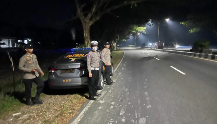 Polsek Kediri Intensifkan Patroli Cegah Kriminalitas dan Balap Liar