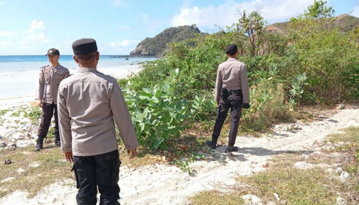 Polsek Sekotong Jaga Ketat Pulau Terluar, Patroli Intensif dan Silaturahmi di Pulau Sepatang