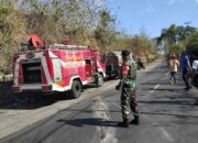 Puntung Rokok Picu Kebakaran Lahan di Lombok Barat, Warga dan Petugas Berjibaku Padamkan Api