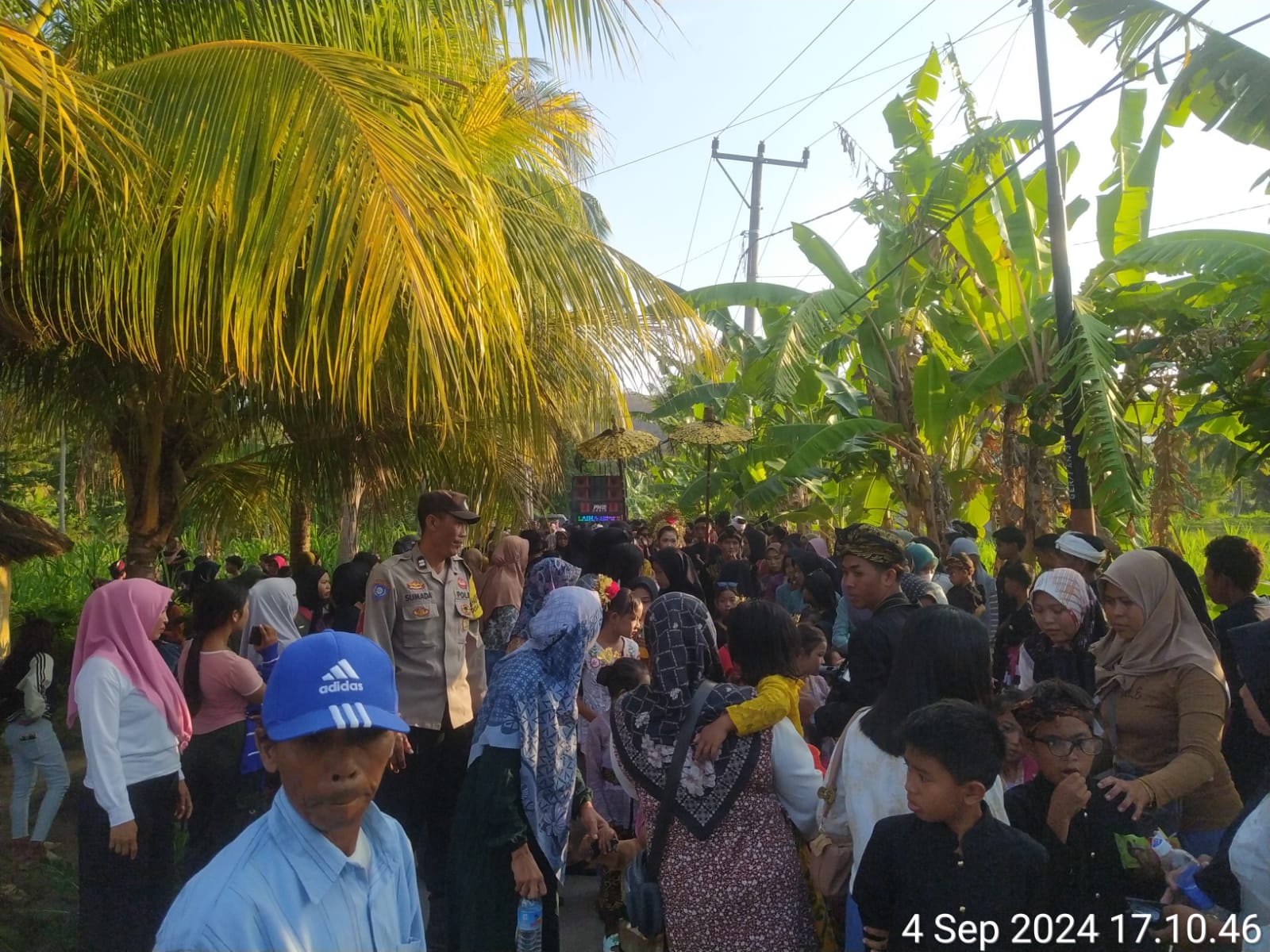 Tradisi Nyongkolan Lestari, Polsek Sekotong Jaga Keamanan