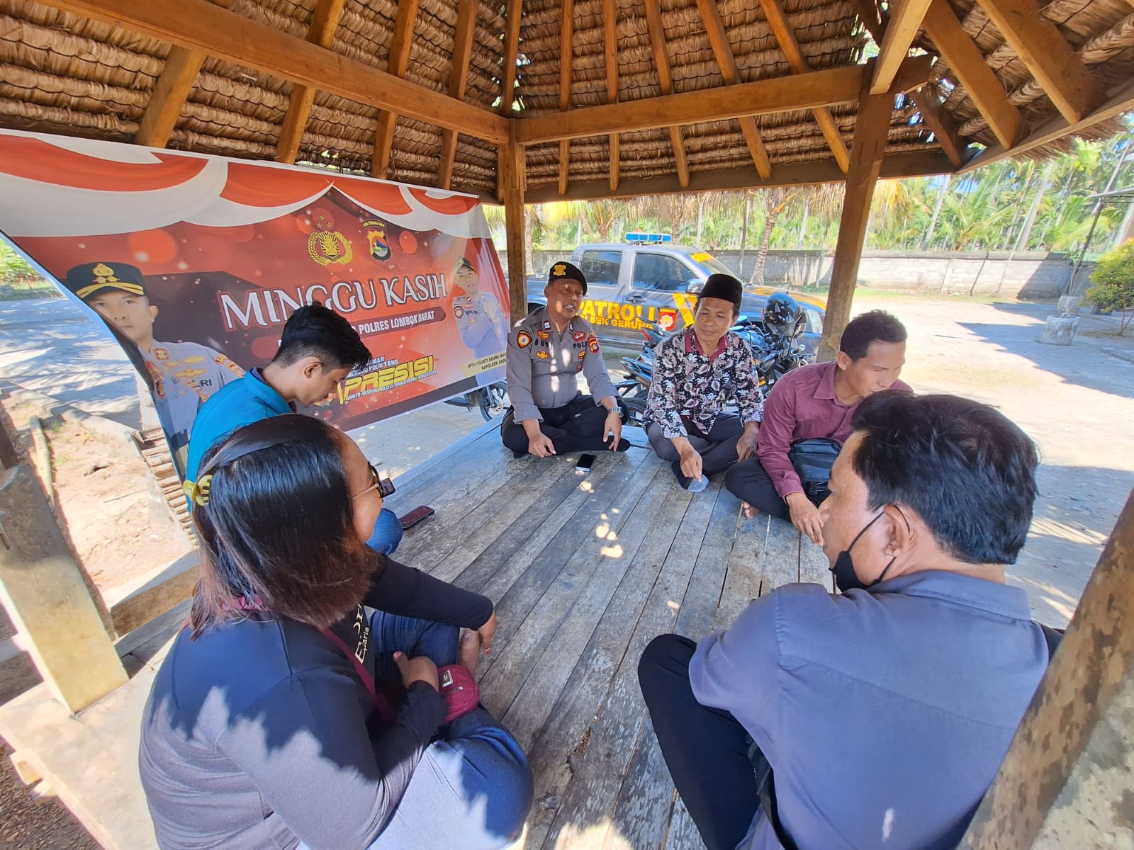 Warga Dusun Kemuning Sampaikan Keluhan di Program Minggu Kasih Polri