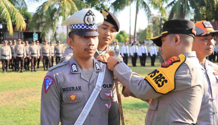 Kapolres Lombok Barat Pimpin Apel Operasi Zebra Rinjani 2024, Fokus Keselamatan