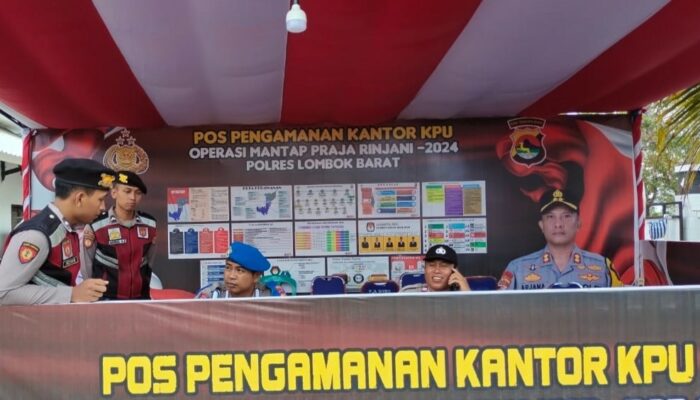 Operasi Mantap Praja 2024: Polres Lombok Barat Intensifkan Patroli Pemilukada