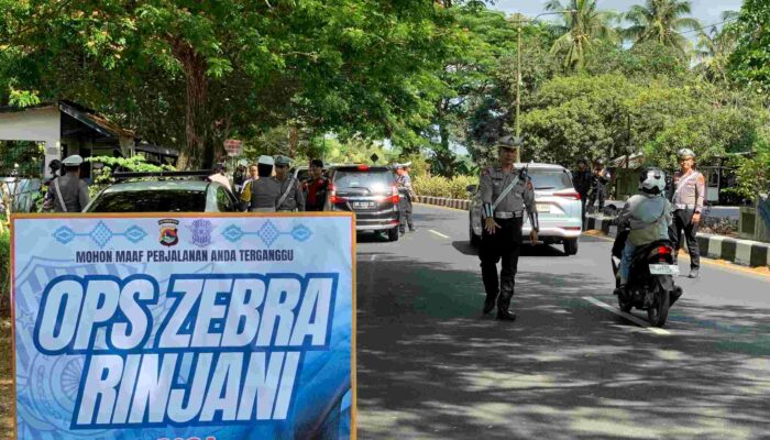 Ops Zebra Rinjani 2024: Polres Lombok Barat Gelar Operasi Lalu Lintas Humanis