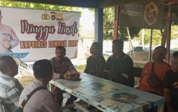 Minggu Kasih Polres Lombok Barat: Jembatani Keluhan Warga Pelabuhan Lembar