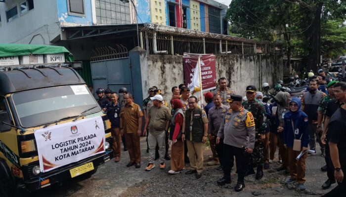 Lancar, Distribusi Logistik Pilkada Mataram Tahap 1 Dimulai