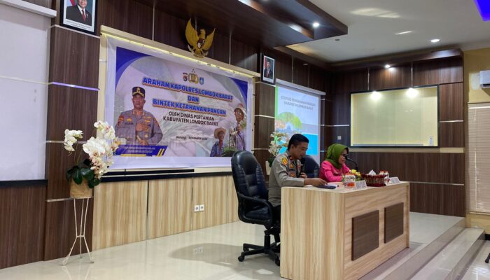 Bhabinkamtibmas Polres Lombok Barat Bersinergi untuk Peningkatan Ketahanan Pangan