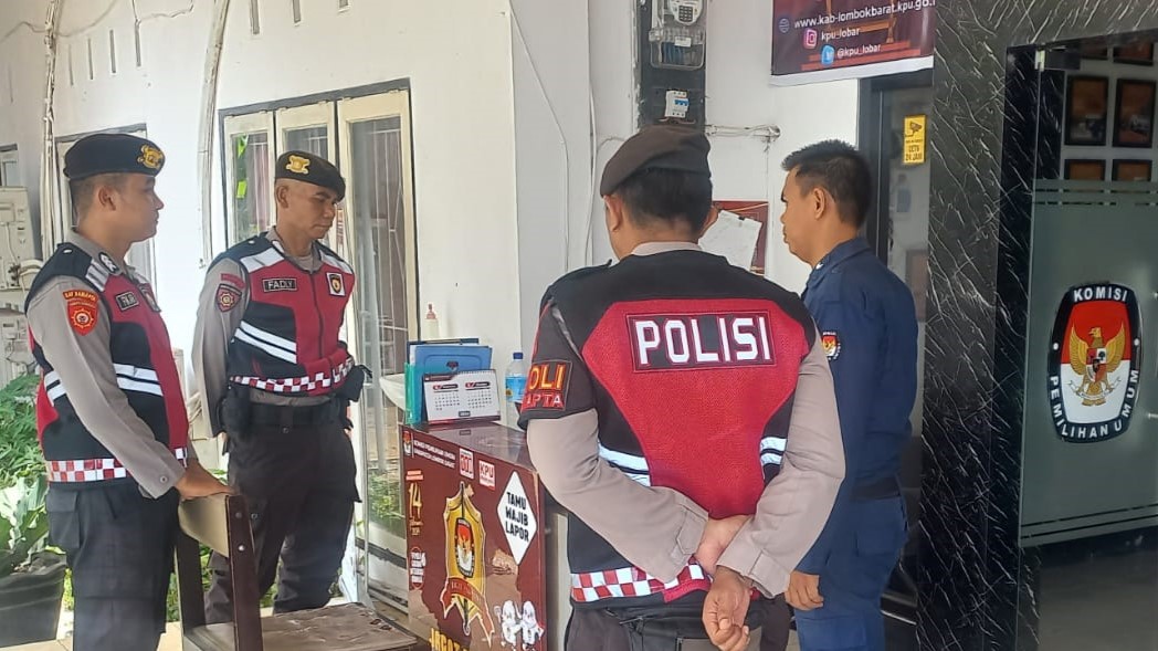 Polres Lombok Barat Gelar Patroli Preventif Jaga Keamanan Pemilu 2024