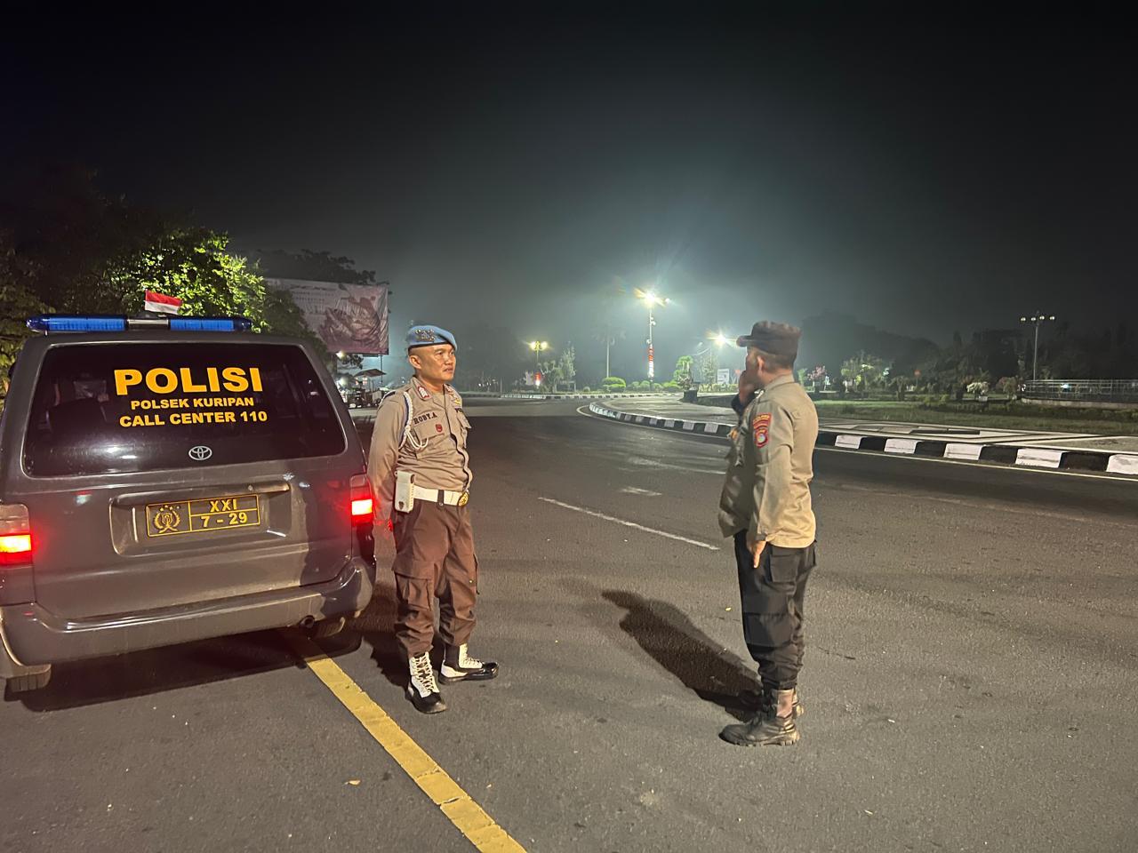 Polsek Kuripan Giat Patroli Rutin Ciptakan Keamanan Malam Hari di Lombok Barat