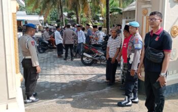 Kepedulian Polri, Sambang Duka di Lembar Jadi Bukti Empati