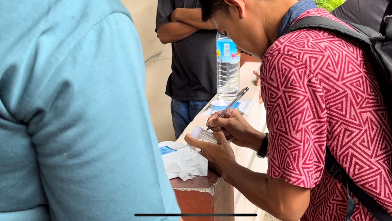 Satresnarkoba Polres Lombok Barat Gerebek Kamar Kost di Batulayar, 8 Orang Positif Narkoba