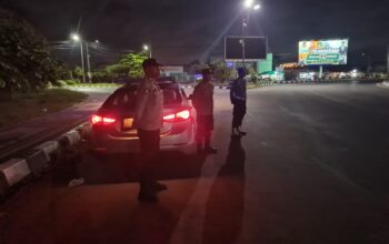 Malam di Kediri, Patroli Blue Light Gempur Aksi Begal dan Balap Liar