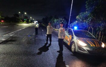 Patroli Intensif Bypass BIL, Polsek Kediri Perkuat Keamanan Malam