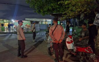 Polsek Gerung Gencar Patroli Malam, Jamin Keamanan Bypass