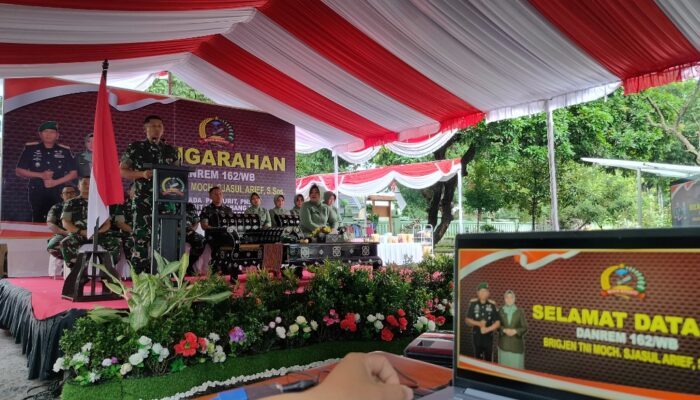 Kunjungan Danrem 162/WB: Penekanan Disiplin dan Sinergi Bersama Forkopimda