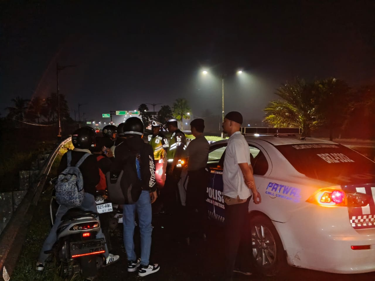 Operasi Ketupat 2025: Patroli Ketat, Balap Liar di Gerung Ditindak