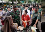 Bazar Ramadhan TNI Serentak di Mataram, Warga Antusias Berbelanja