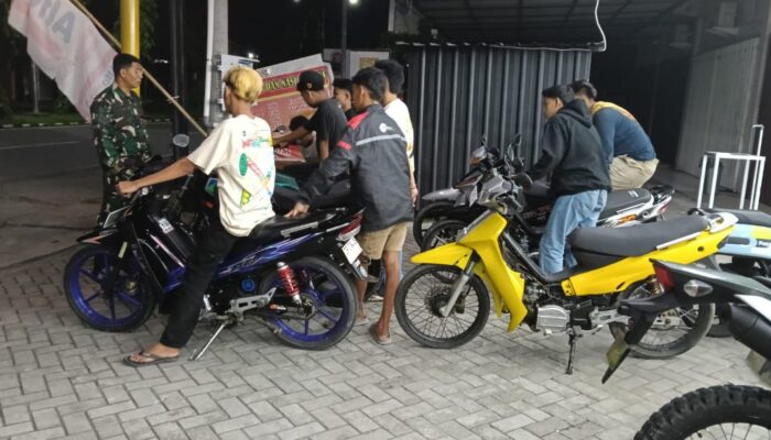Babinsa Jempong Baru Ajak Pemuda Hindari Nongkrong Tanpa Arah