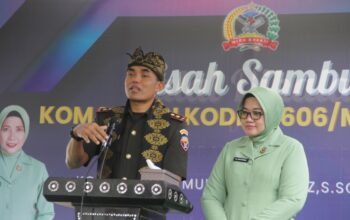 Letkol Inf Nyarman Resmi Jabat Dandim 1606/Mataram