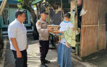 Konsistensi Polsek Kediri untuk Jumat Berkah Peduli Stunting, Aksi 101 Minggu Bukti Komitmen Nyata