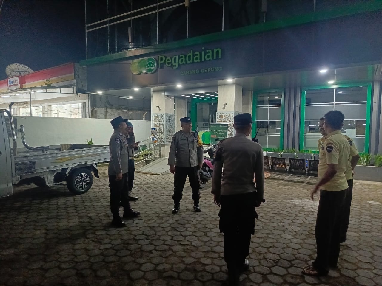 KRYD Polsek Gerung: Objek Vital & Permukiman Lombok Barat Aman