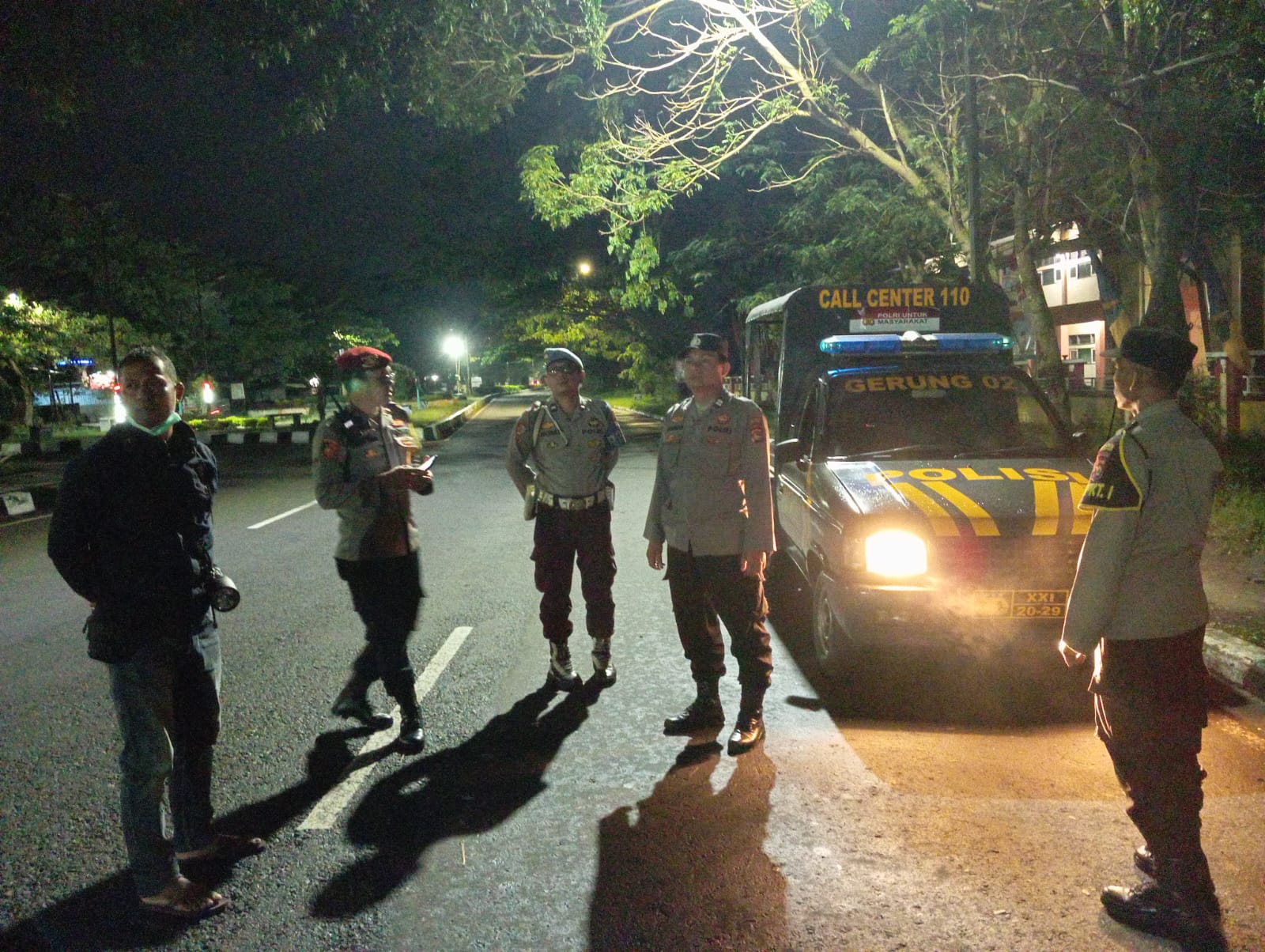 Jalur Sepi BIL Disisir, Polisi Gerung Jaga Kamtibmas