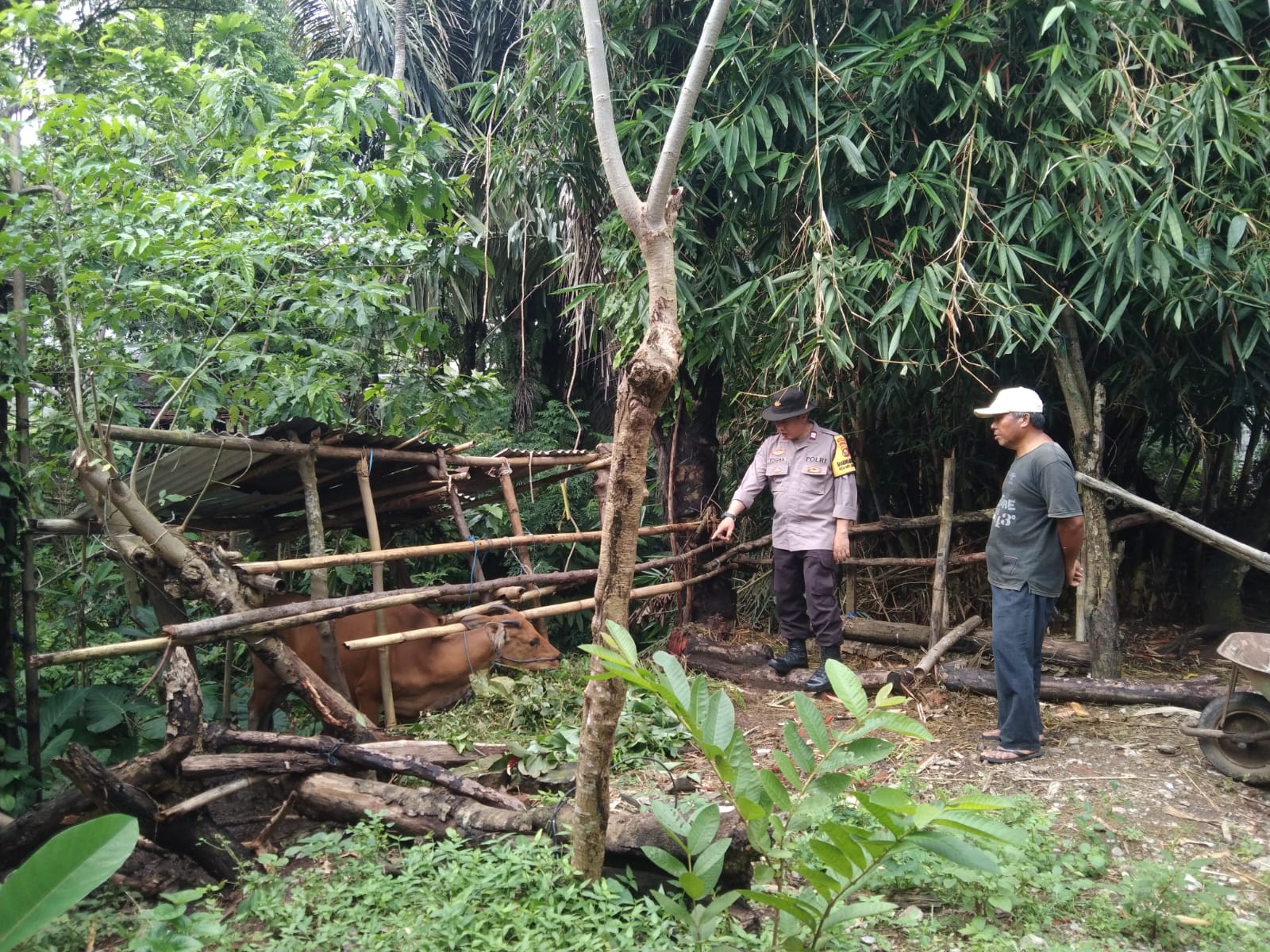 Sinergi Polri & Warga Lombok Barat Kuatkan Ketahanan Pangan