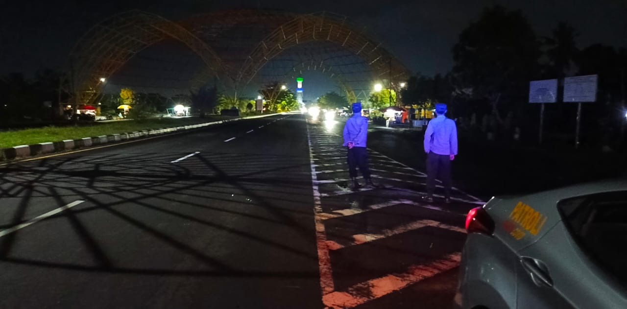 Labuapi Perketat Patroli, Jalanan Lombok Lebih Tertib
