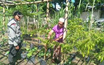 Sinergi Polisi dan Warga Lombok Barat Wujudkan Program Ketahanan Pangan