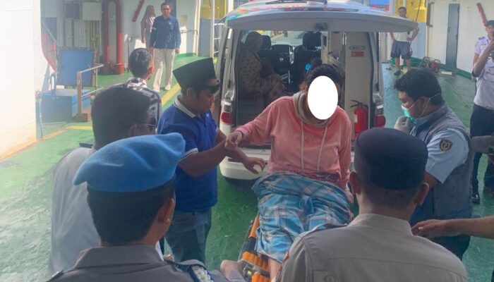Respons Sigap Petugas Evakuasi Ibu Melahirkan di Tengah Laut