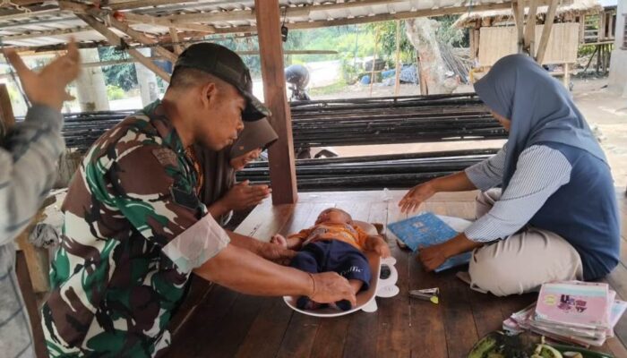Posyandu Labuan Tereng Bergerak, Imunisasi Anak Terpantau