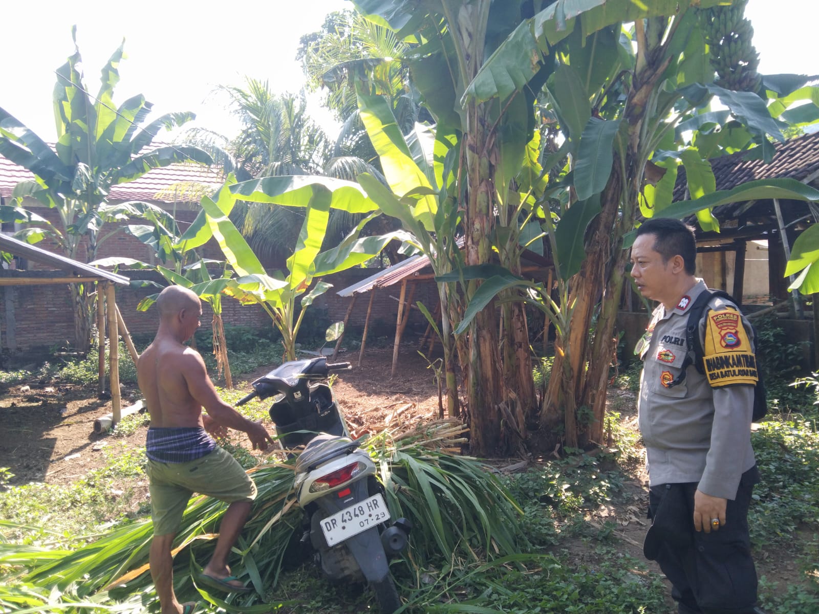 Peran Aktif Polri dalam Program Ketahanan Pangan Desa Montong Are