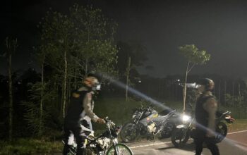 Polres Lombok Barat Tingkatkan Patroli Antisipasi Balap Liar di Underpass Dasan Baru