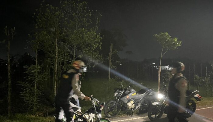 Polres Lombok Barat Tingkatkan Patroli Antisipasi Balap Liar di Underpass Dasan Baru
