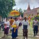 Pengamanan Ketat Prosesi Sakral Nunas Tirta Suci Warnai Waisak di Mareje Lembar, Lombok Barat