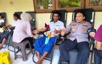 Pengamanan Waisak 2569 TB di Lombok Barat Dibarengi Kegiatan Bakti Sosial untuk Warga Mareje