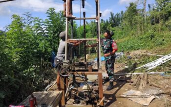 Babinsa dan Perusahaan Swasta Bersinergi Hadirkan Solusi Air Bersih di Lombok Barat
